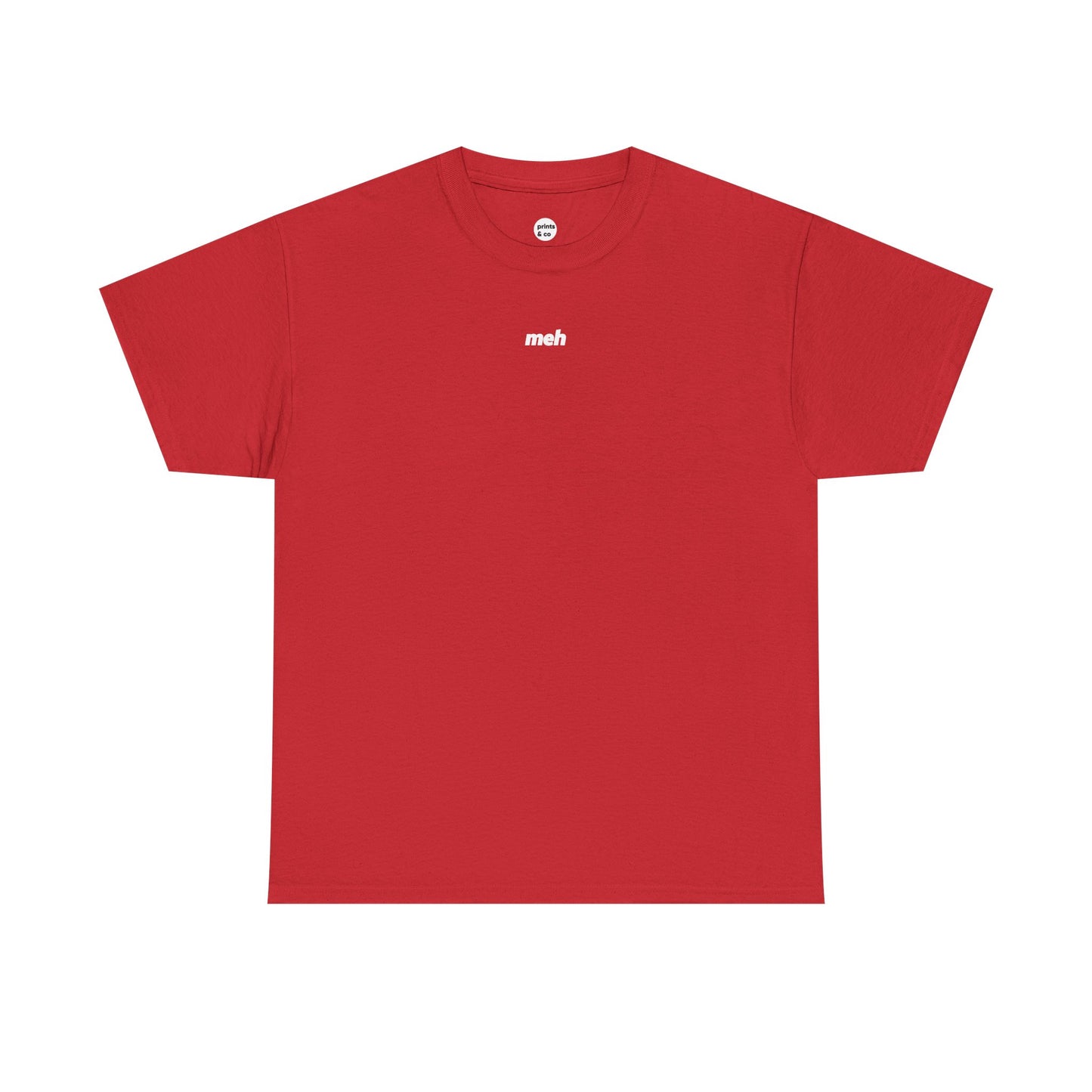 Meh Unisex Cotton Tee