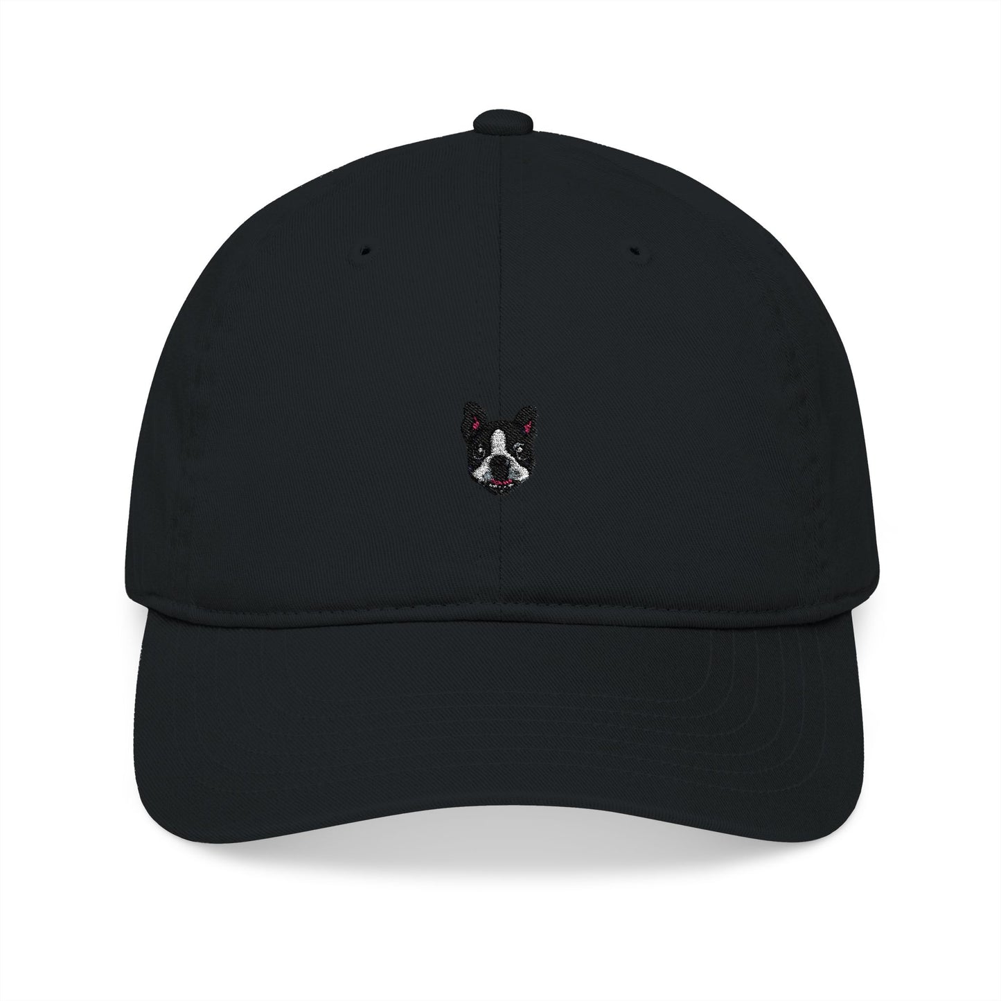 Boston Terrier Embroidered Baseball Hat