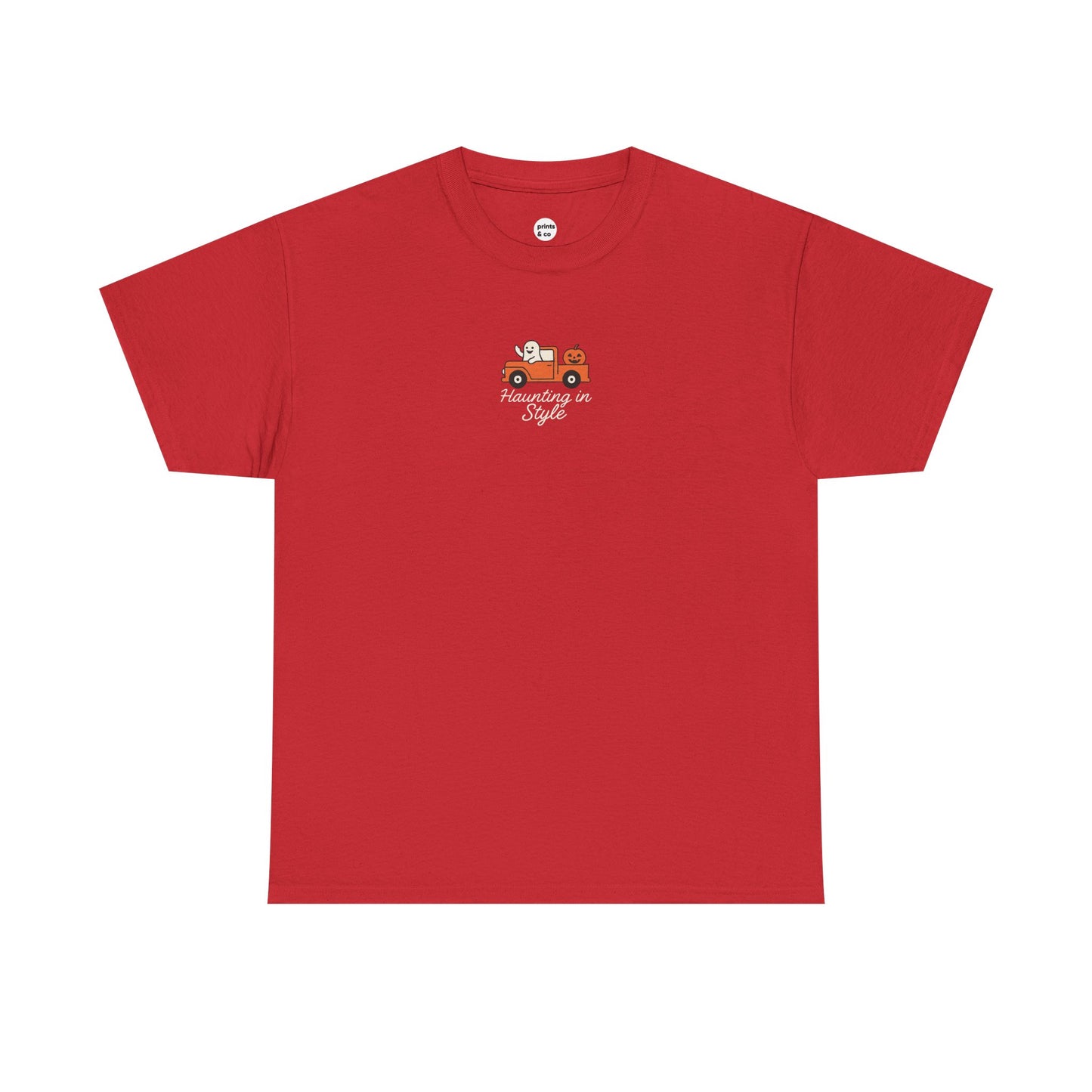 Haunting In Style Unisex Cotton Tee