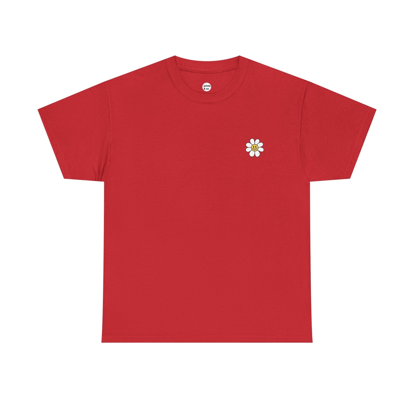 Smiley Daisy Unisex Cotton Tee