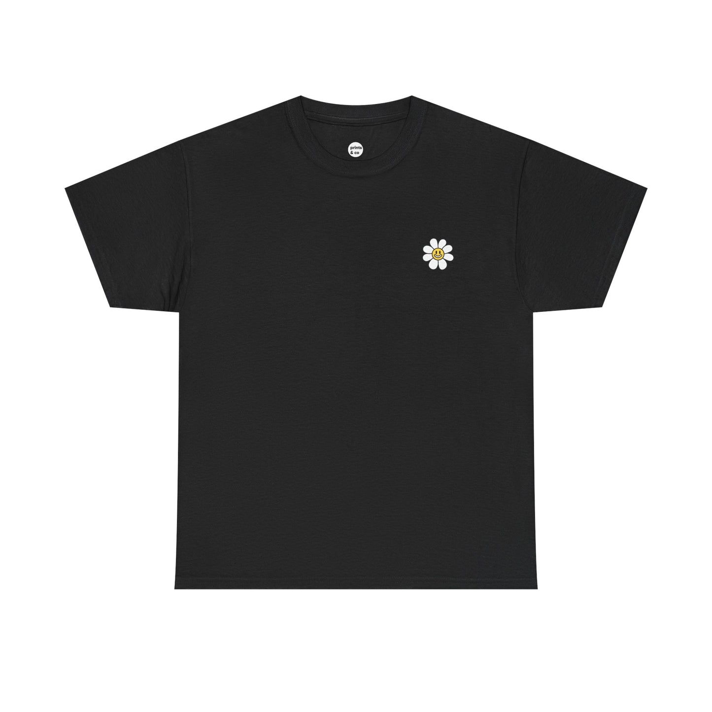 Smiley Daisy Unisex Cotton Tee