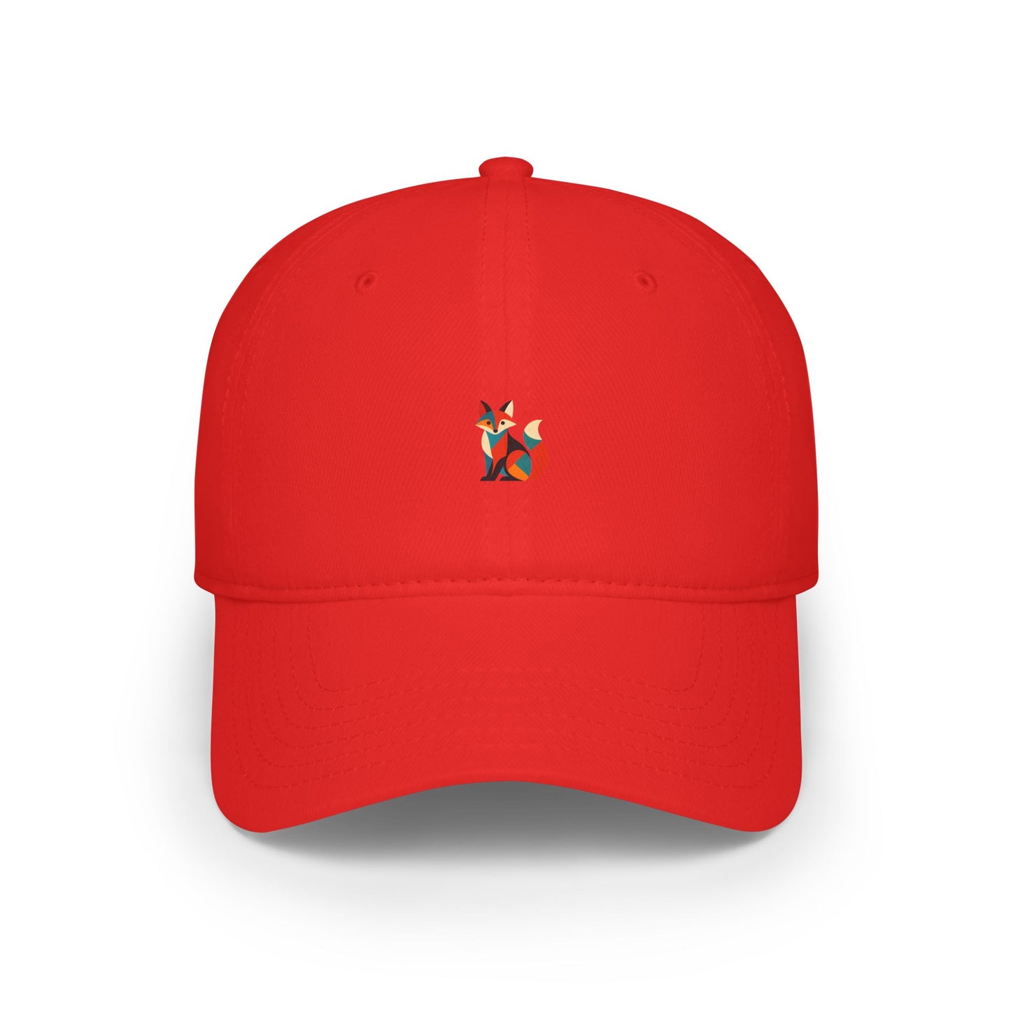 Geometric Fox Baseball Hat