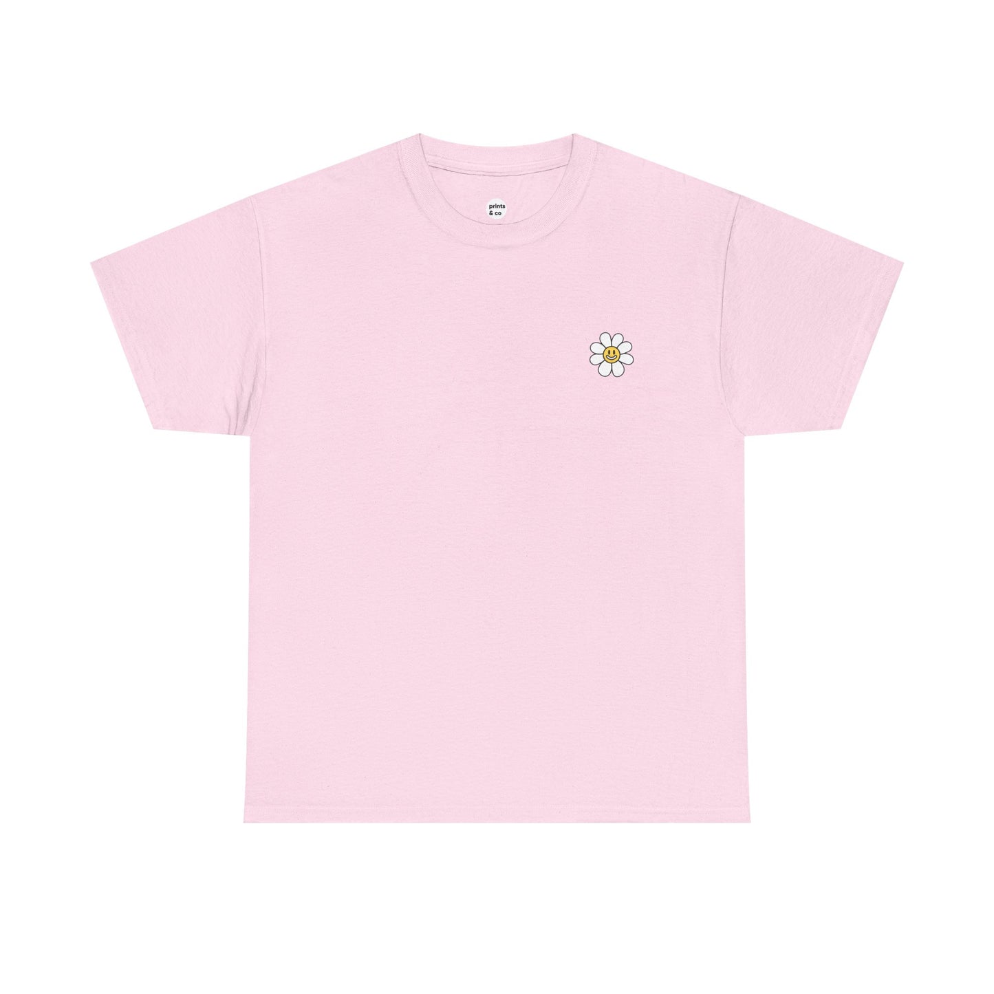 Smiley Daisy Unisex Cotton Tee