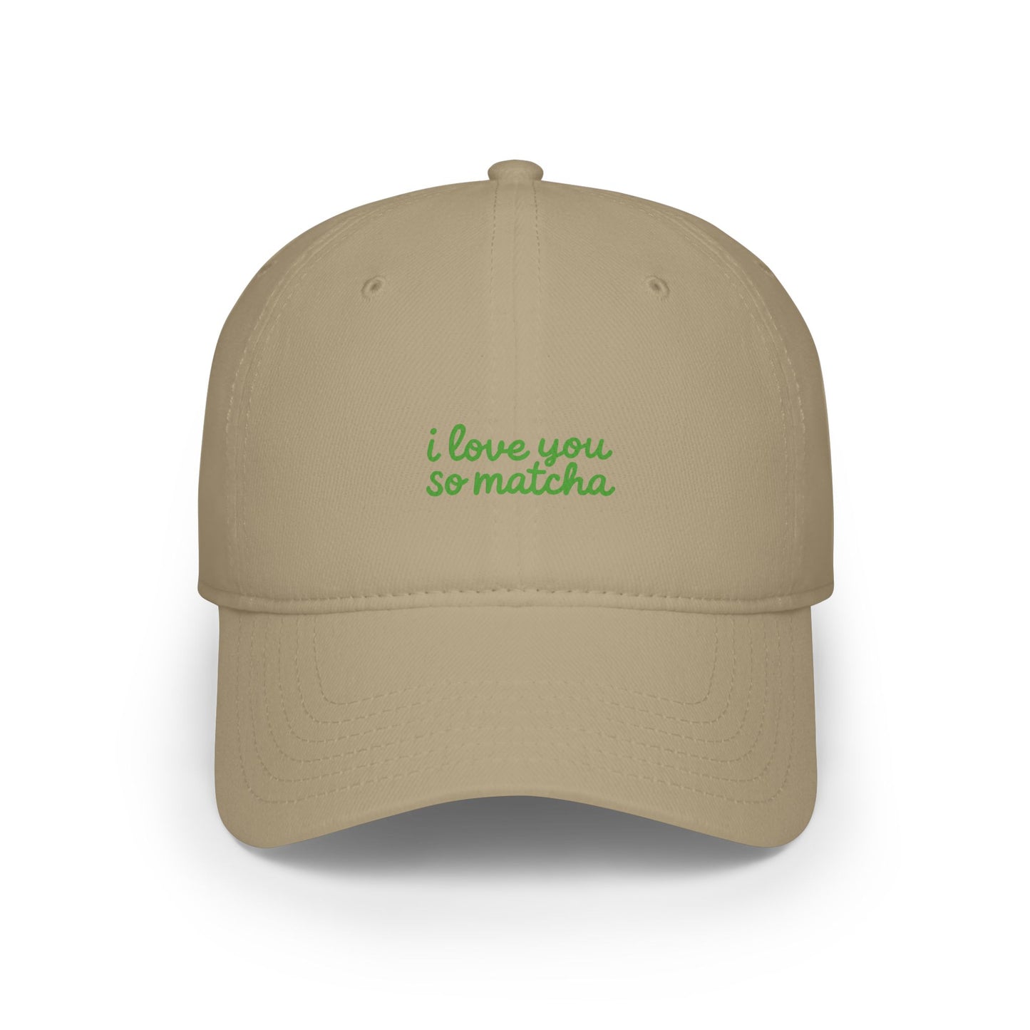 I Love You So Matcha Baseball Hat