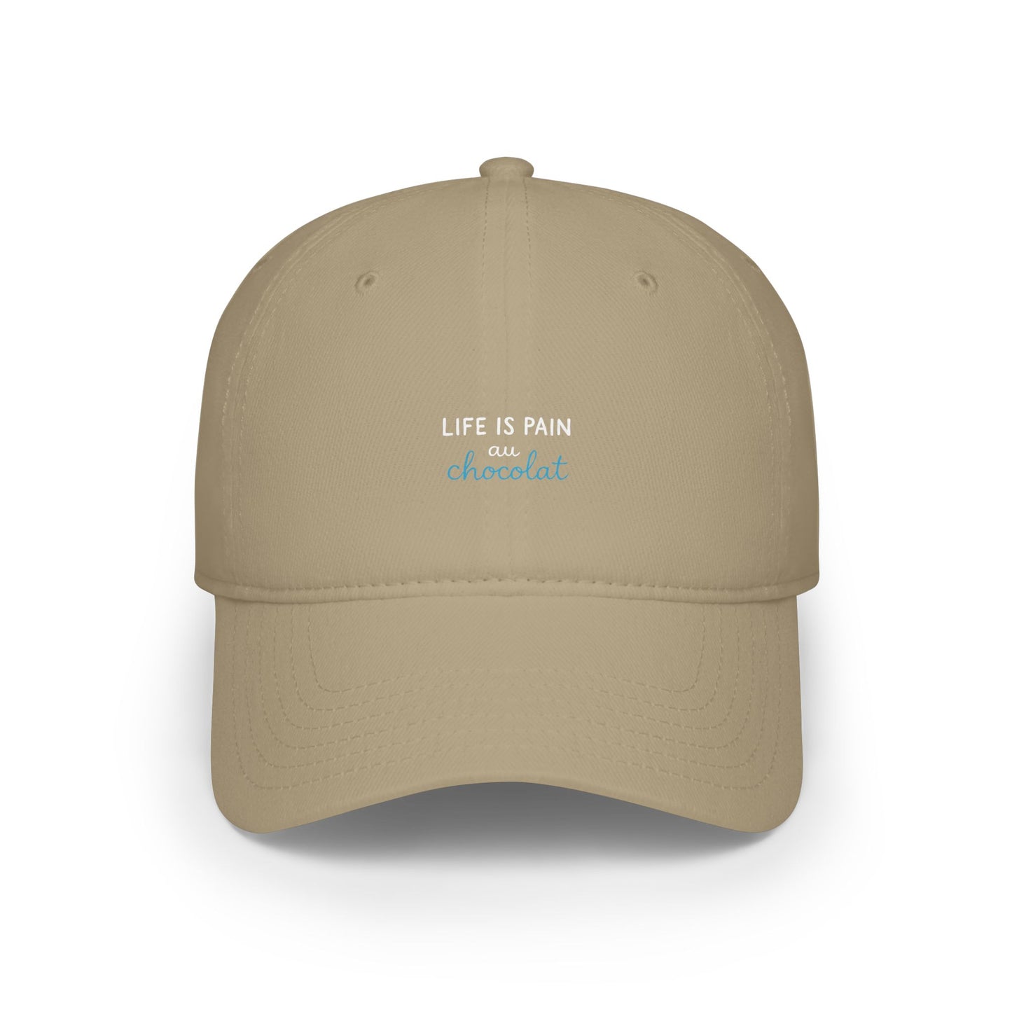 Life Is Pain Au Chocolat Baseball Hat