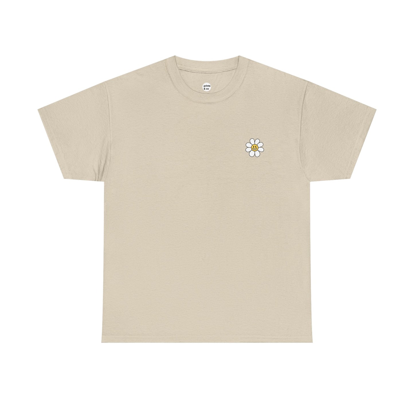 Smiley Daisy Unisex Cotton Tee