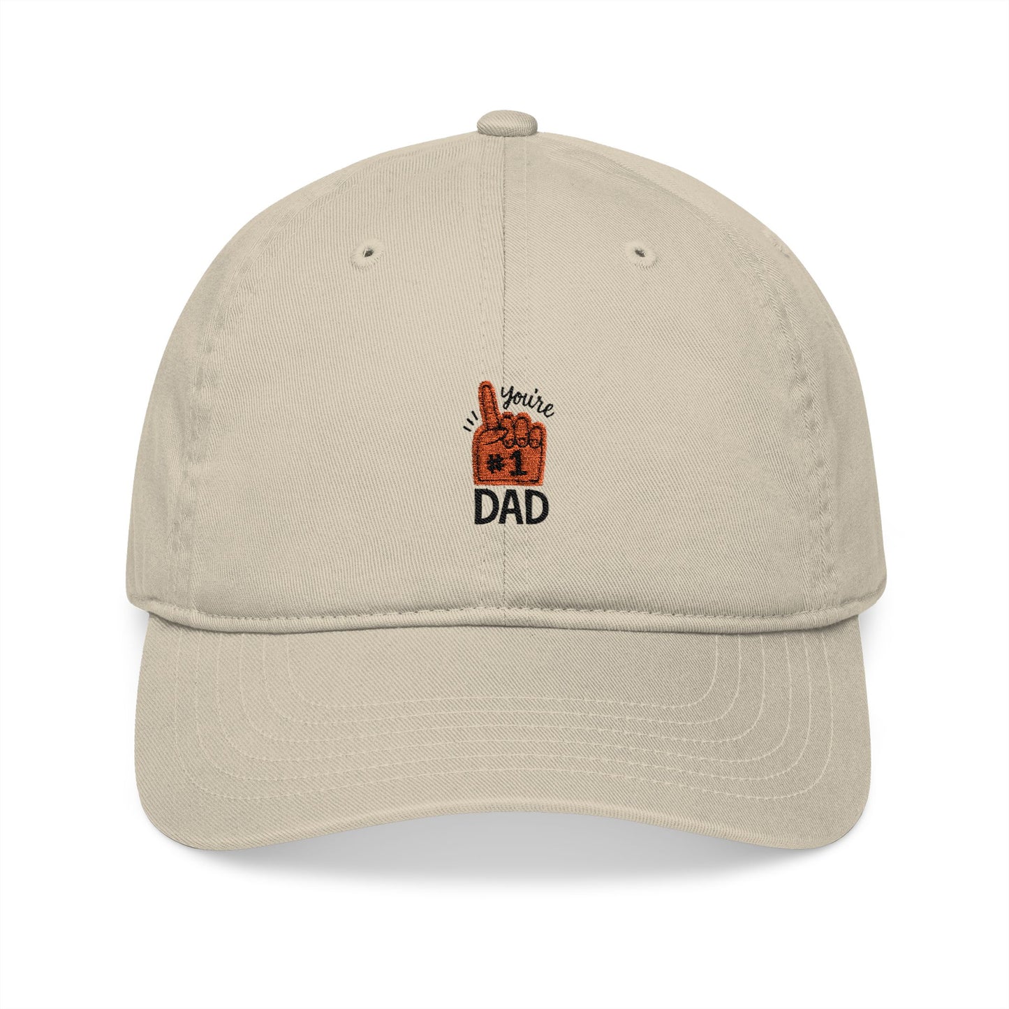 Number 1 Dad Embroidered Baseball Hat
