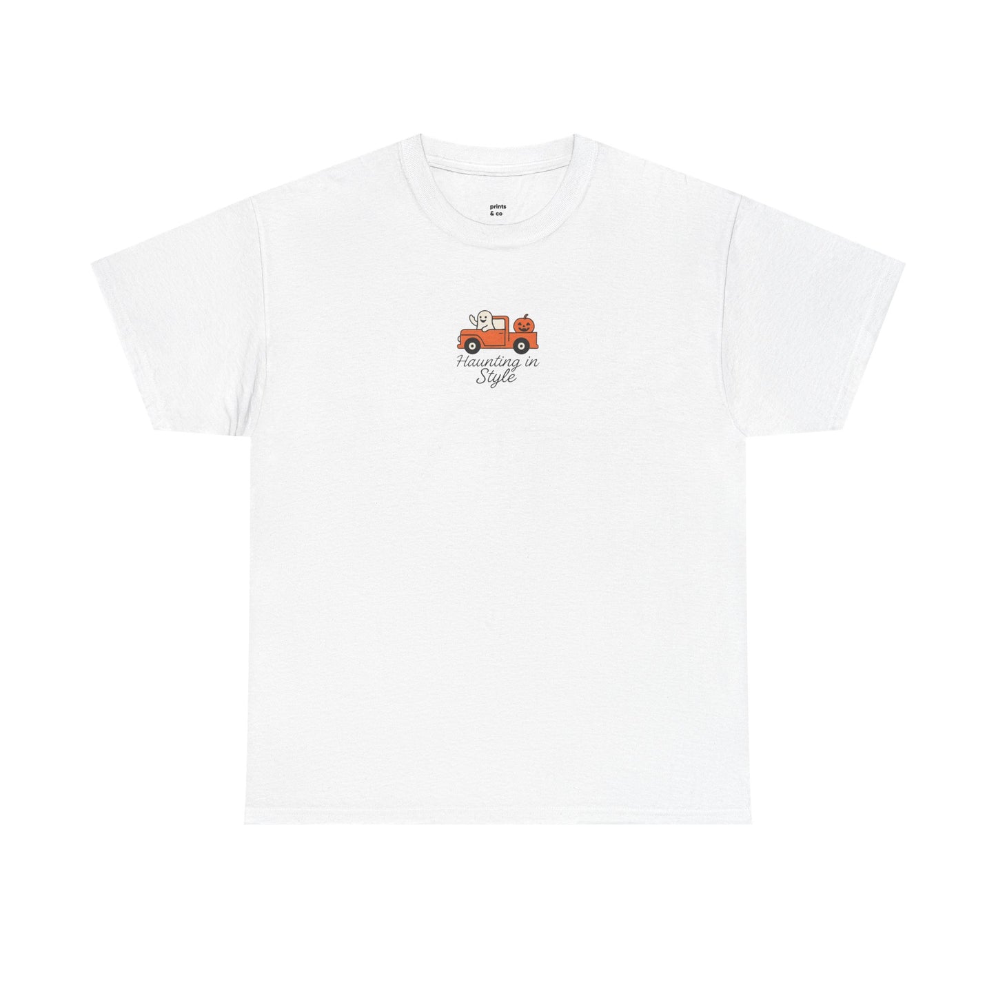 Haunting In Style Unisex Cotton Tee