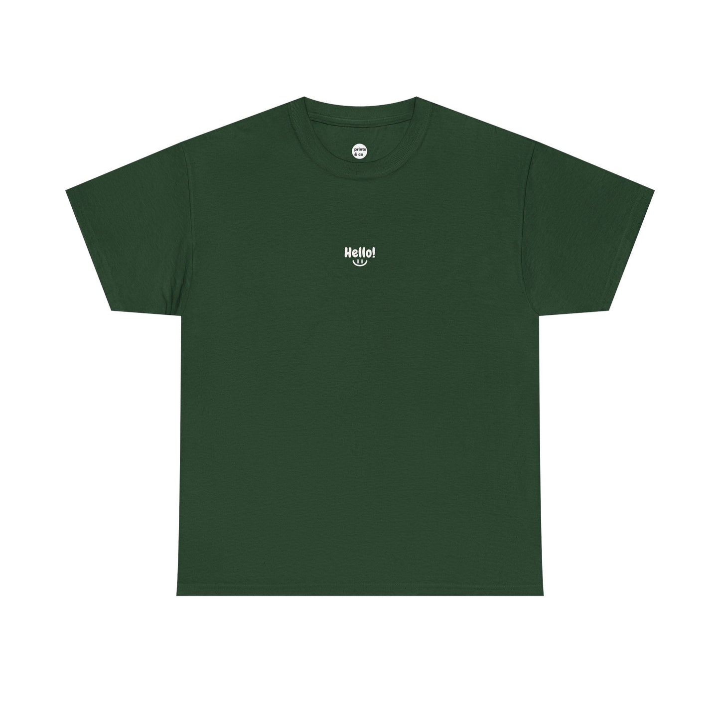 'Hello!' Unisex Cotton Tee