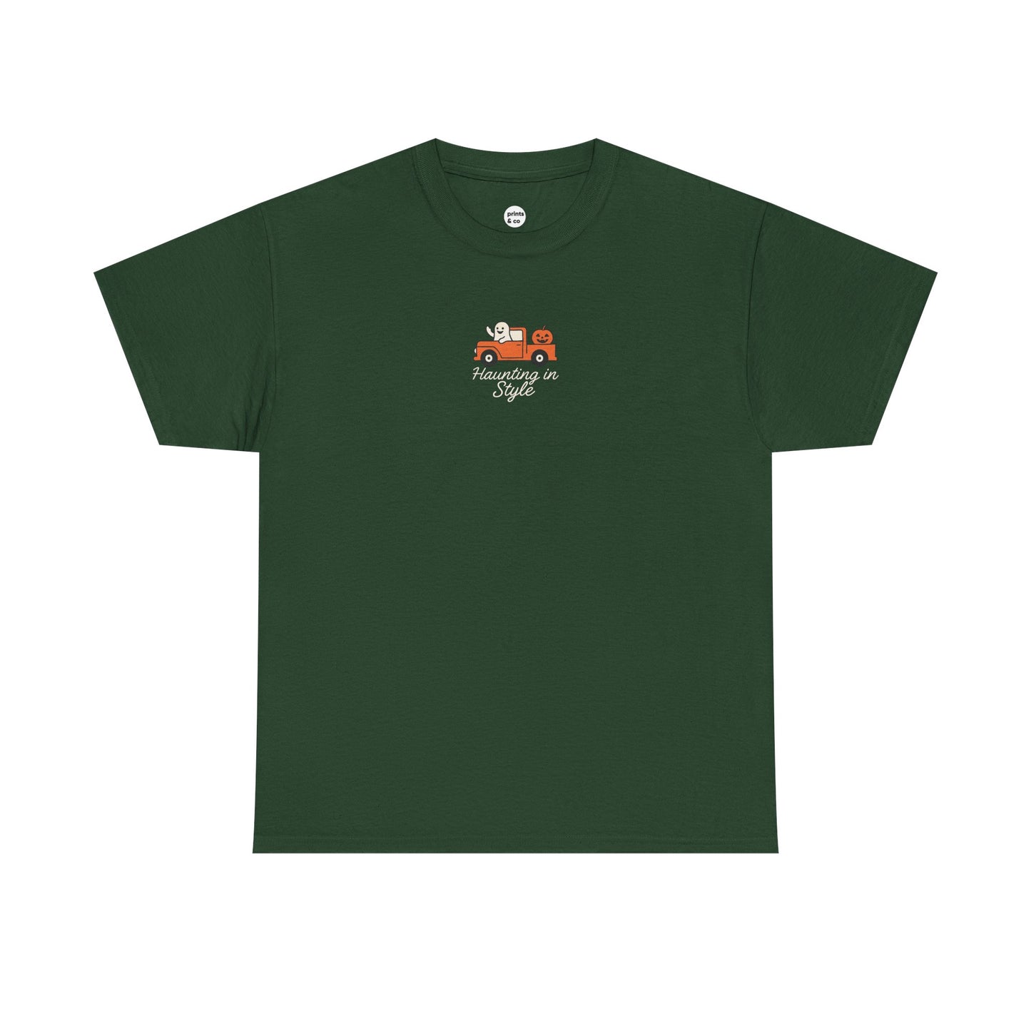 Haunting In Style Unisex Cotton Tee