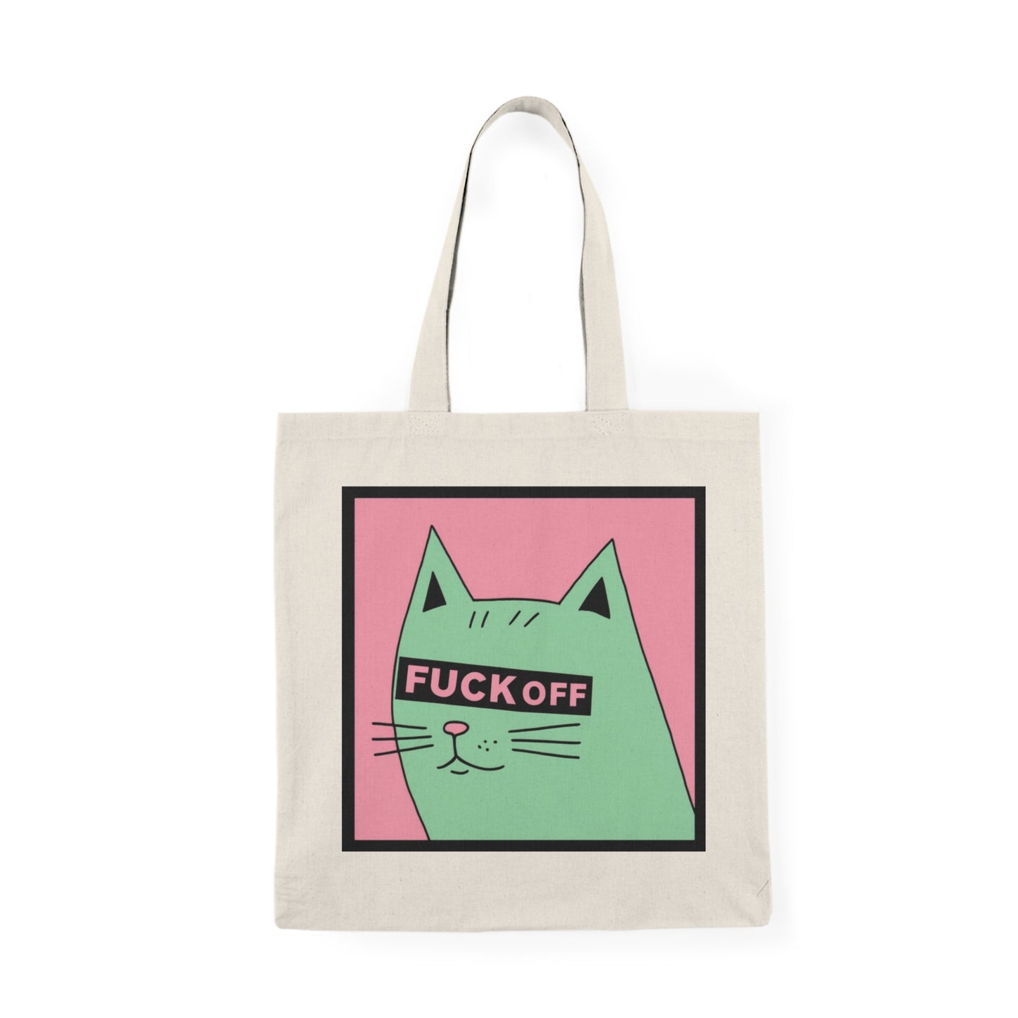 Rude Cat Tote Bag