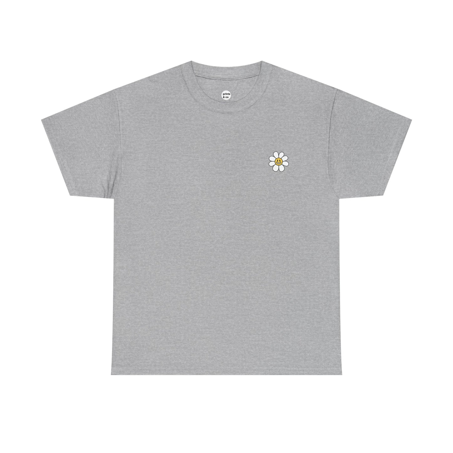 Smiley Daisy Unisex Cotton Tee