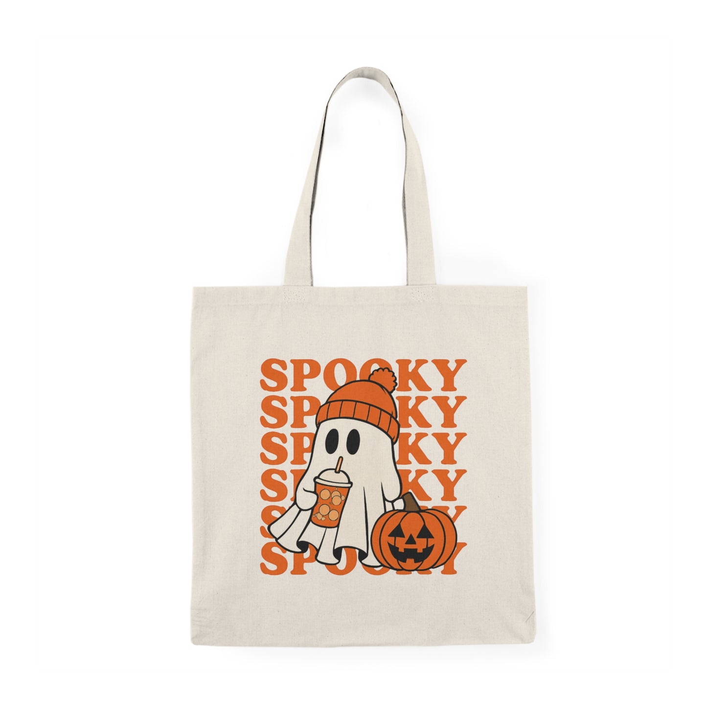 Spooky Ghost Halloween Tote Bag