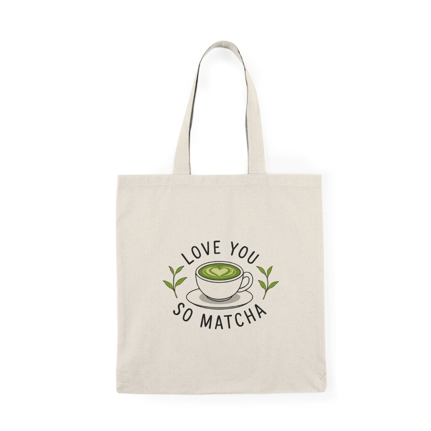 Love You So Matcha Tote Bag