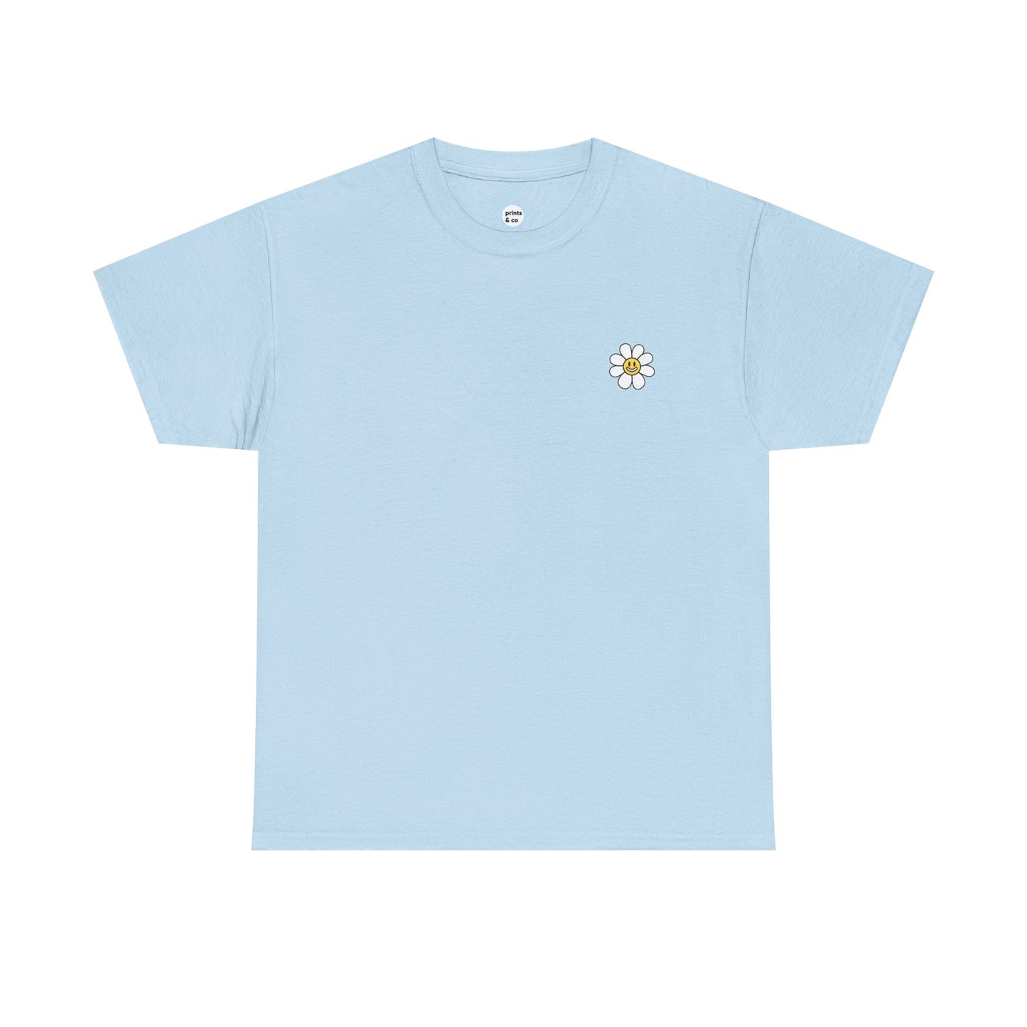 Smiley Daisy Unisex Cotton Tee
