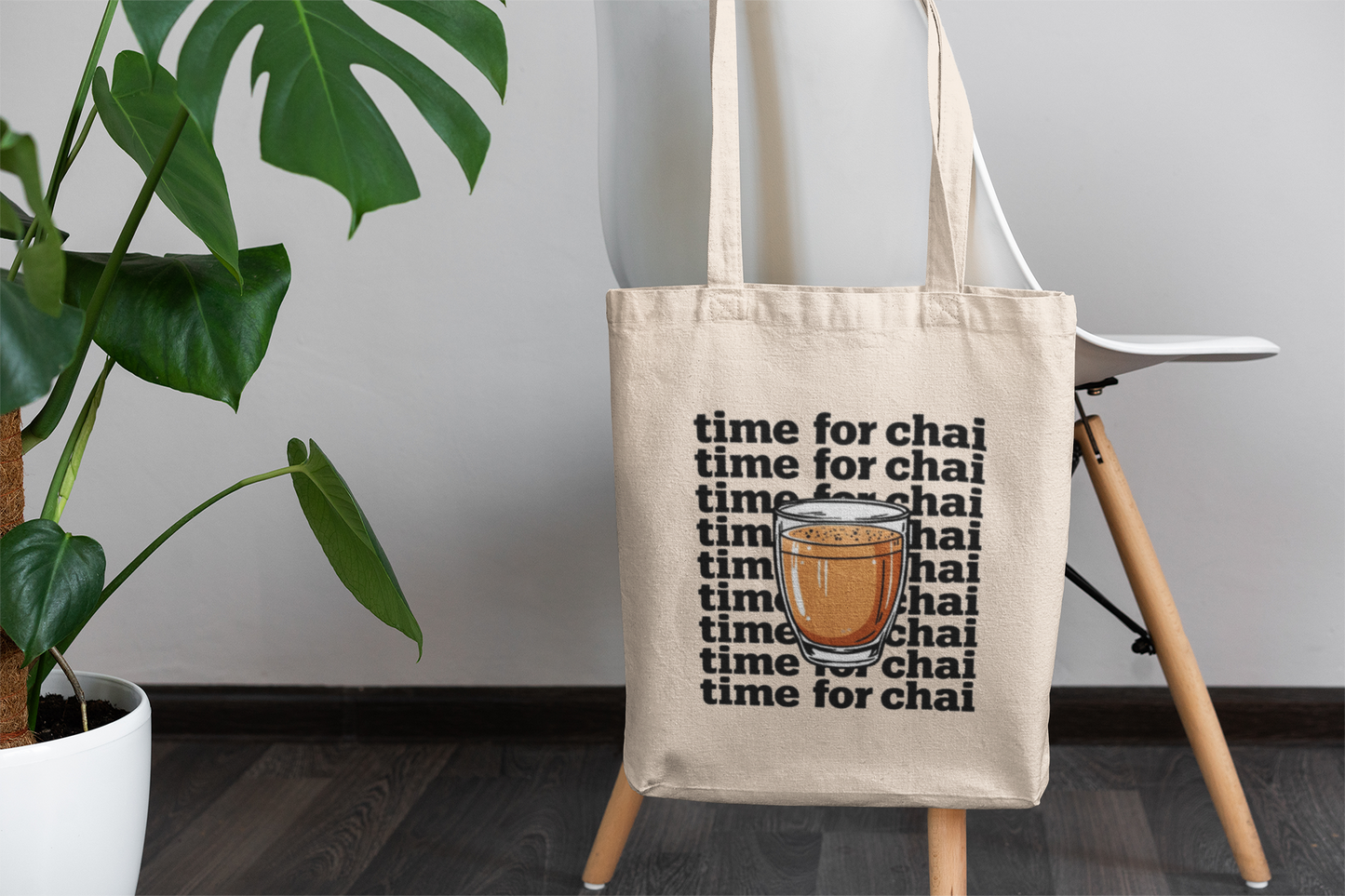 Time for Chai Tote Bag
