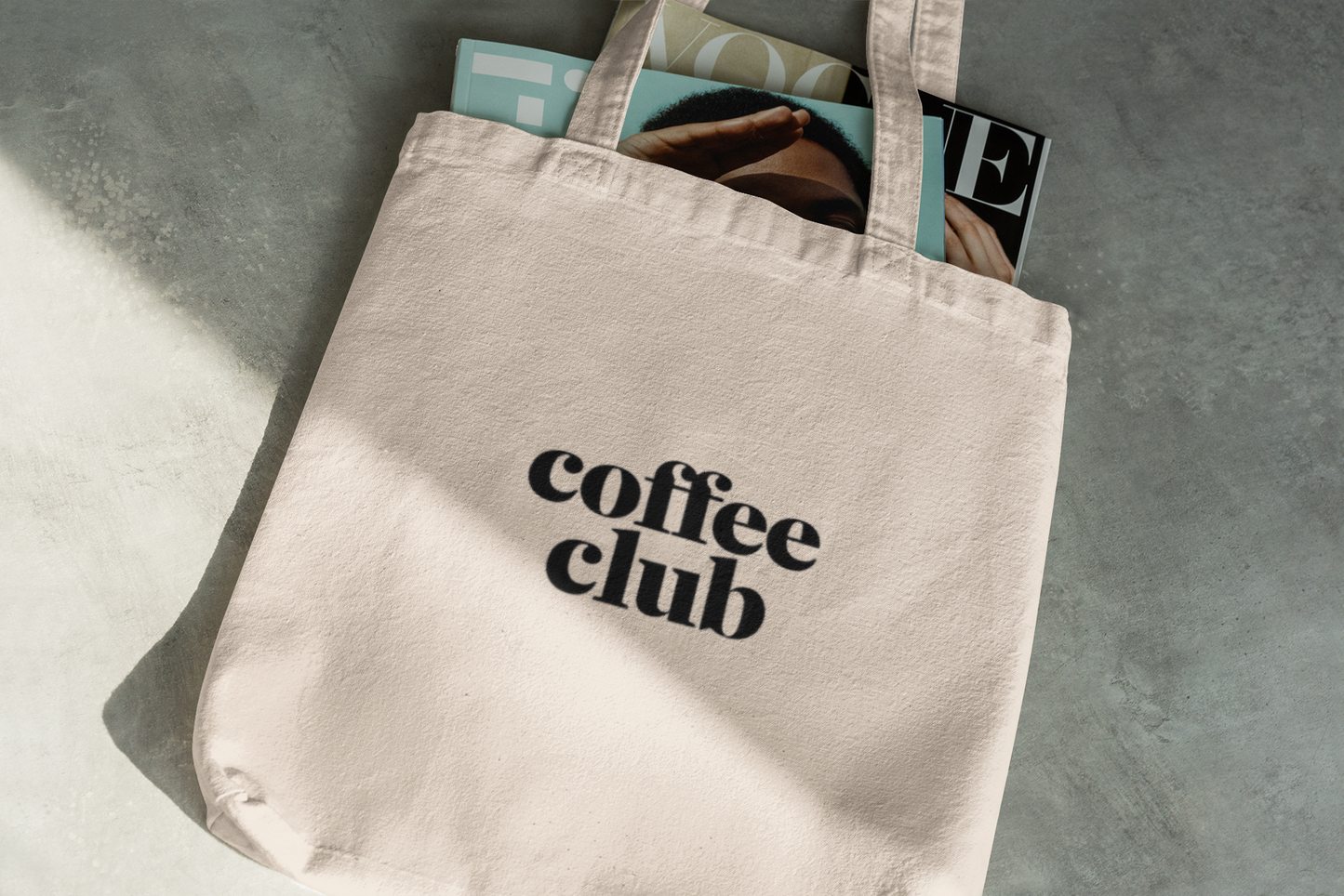 Coffee Club Tote Bag