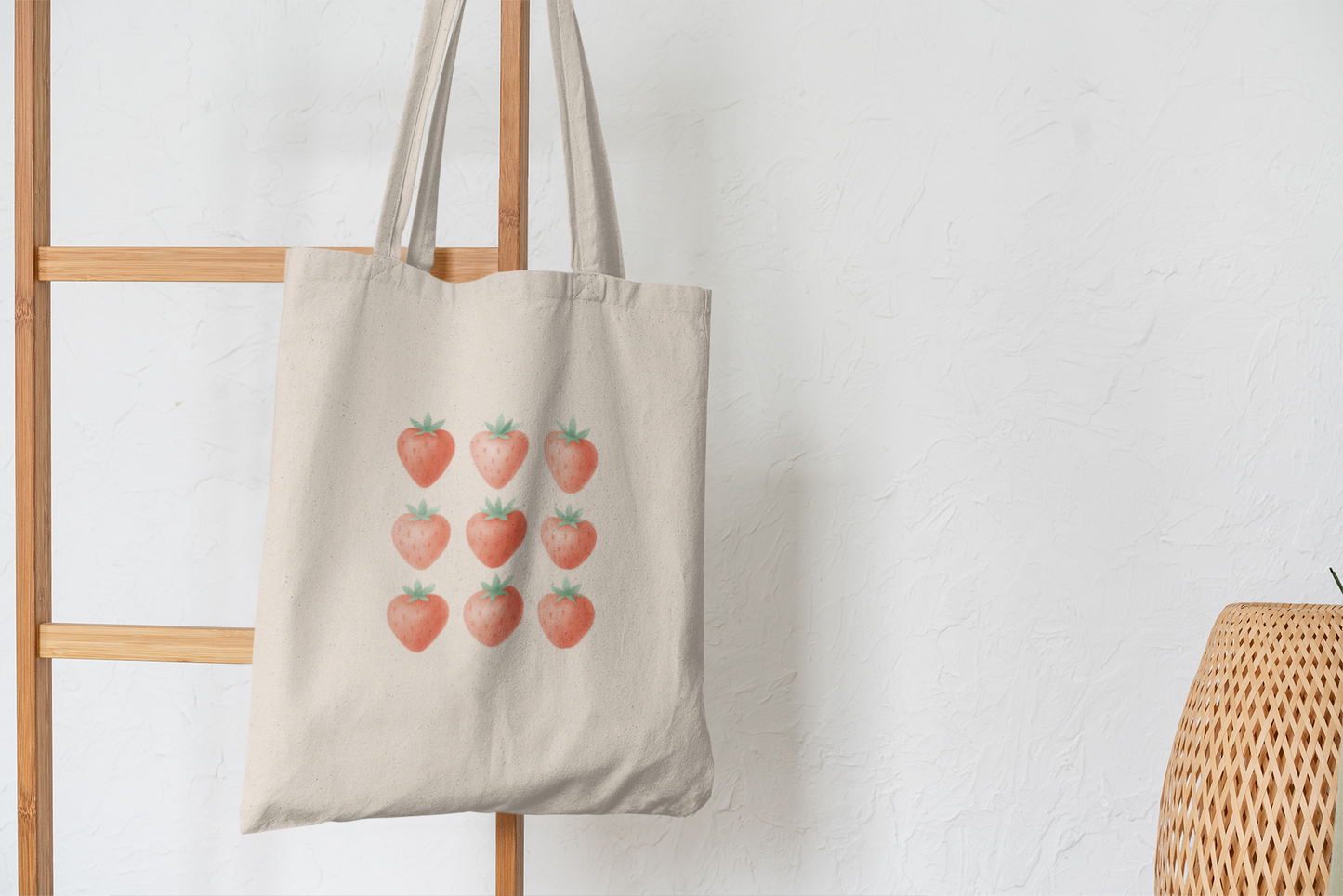 Strawberry Tote Bag