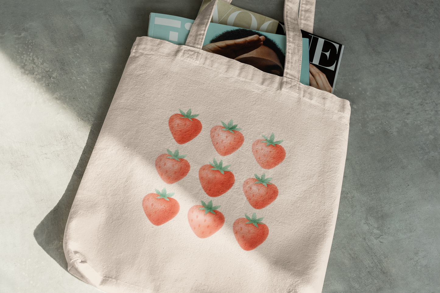 Strawberry Tote Bag