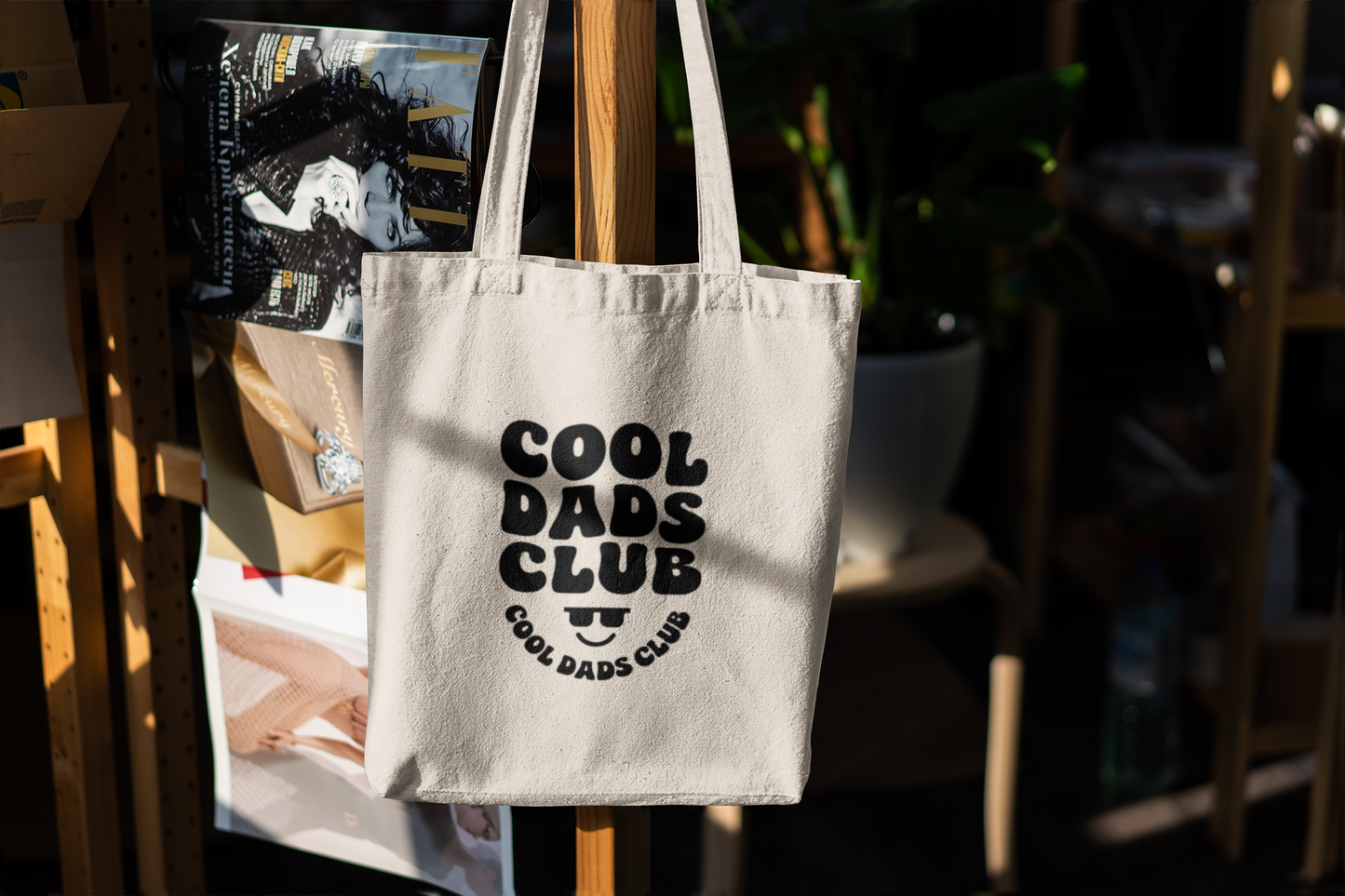 Cool Dads Club Tote Bag