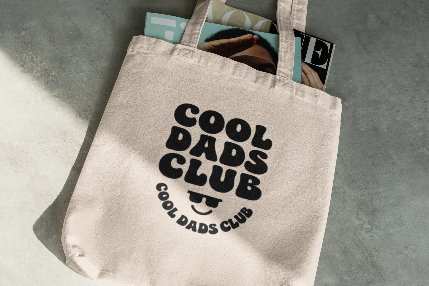 Cool Dads Club Tote Bag