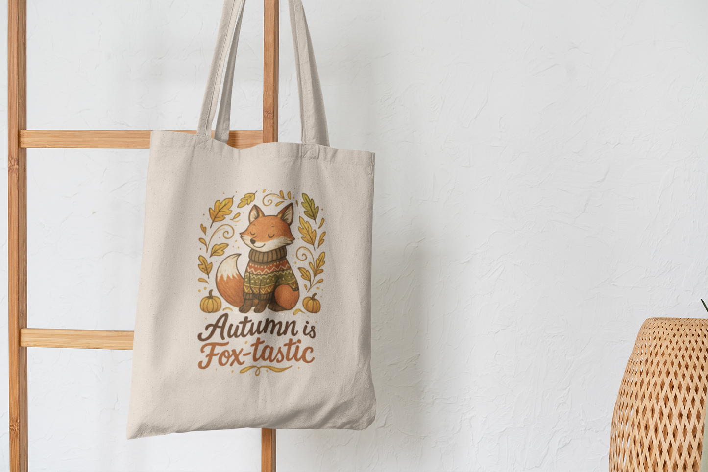 Autumn Fox Tote Bag