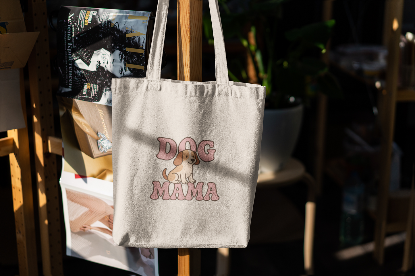 Dog Mama Tote Bag