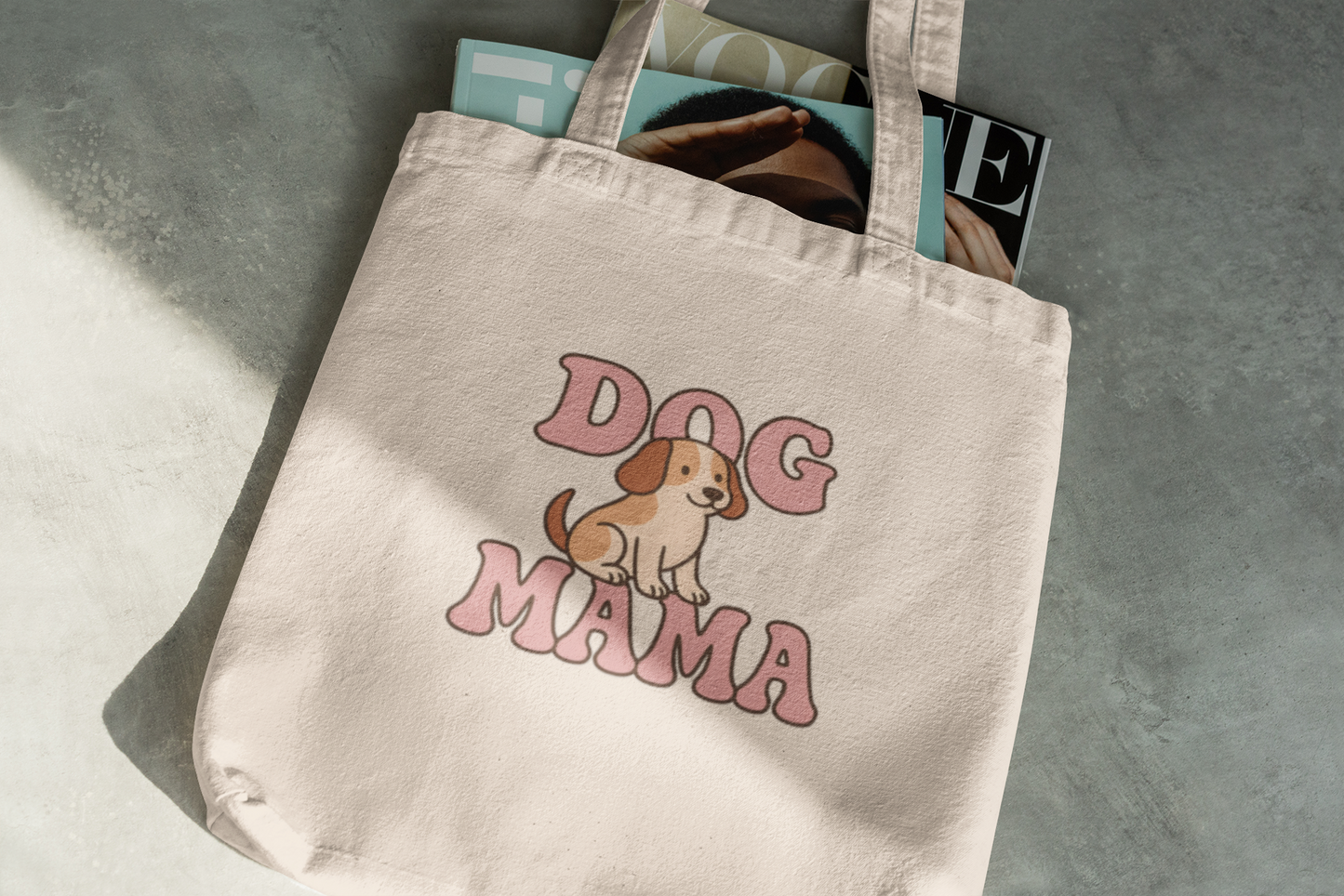 Dog Mama Tote Bag
