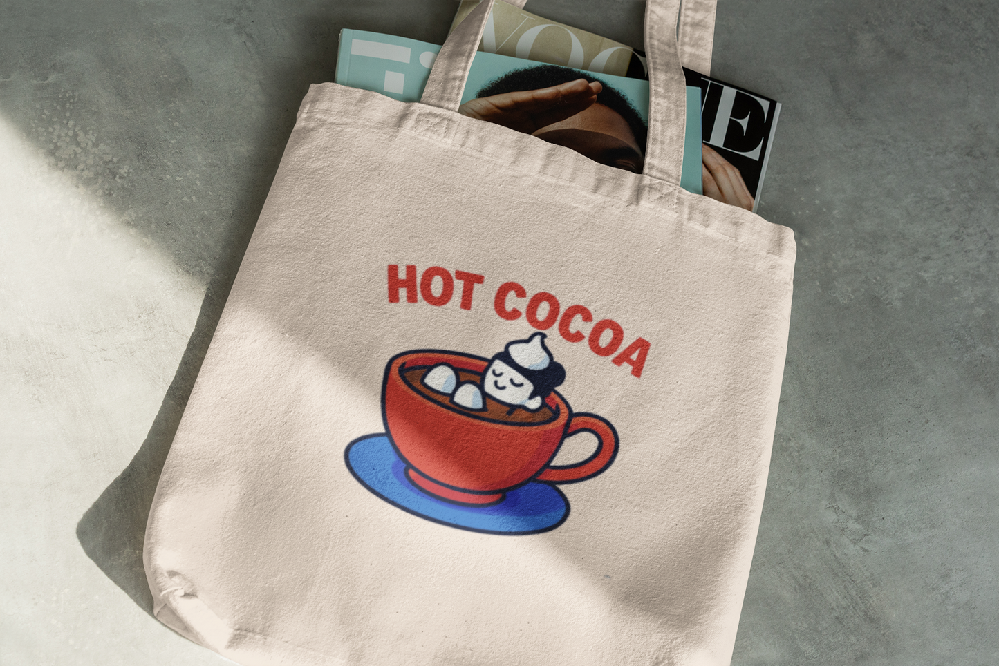 Hot Cocoa Tote Bag