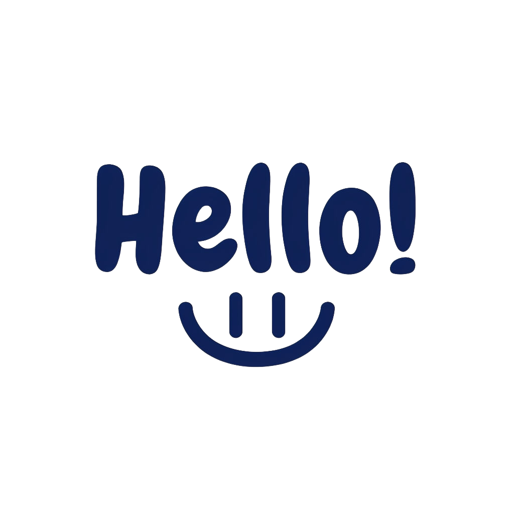 'Hello!' Unisex Cotton Tee