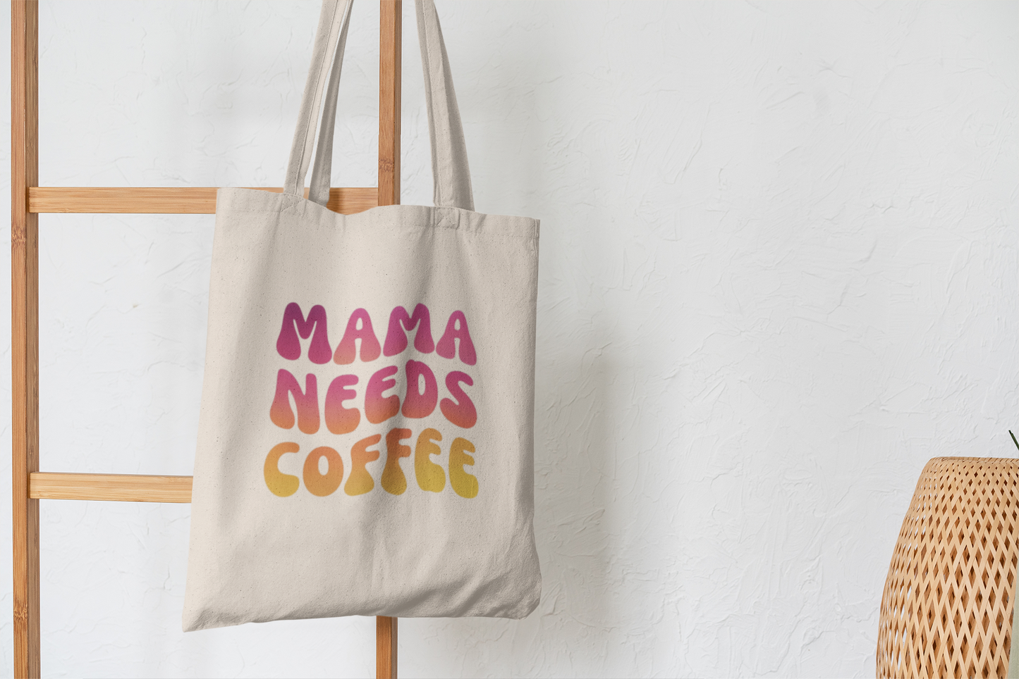 Mama Needs Coffee Tote Bag