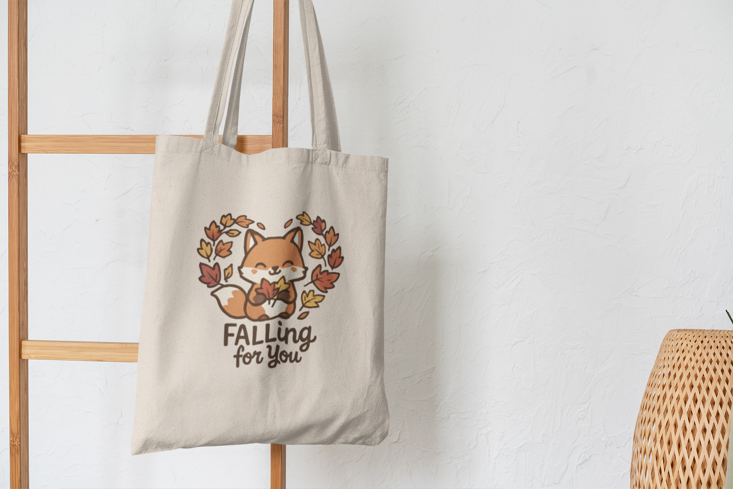 Falling For You Tote Bag