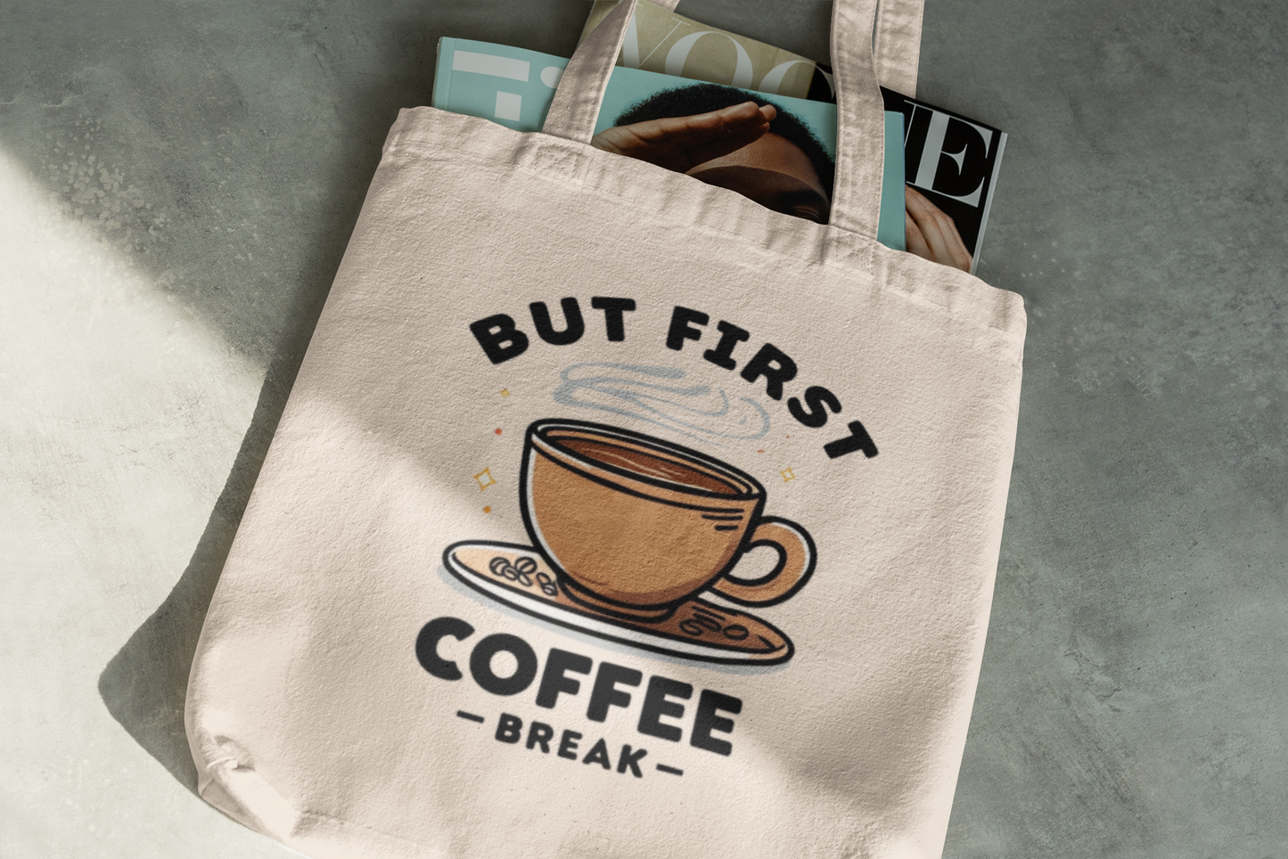 But First Coffee Tote Bag