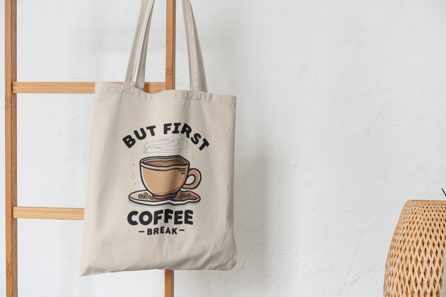 But First Coffee Tote Bag