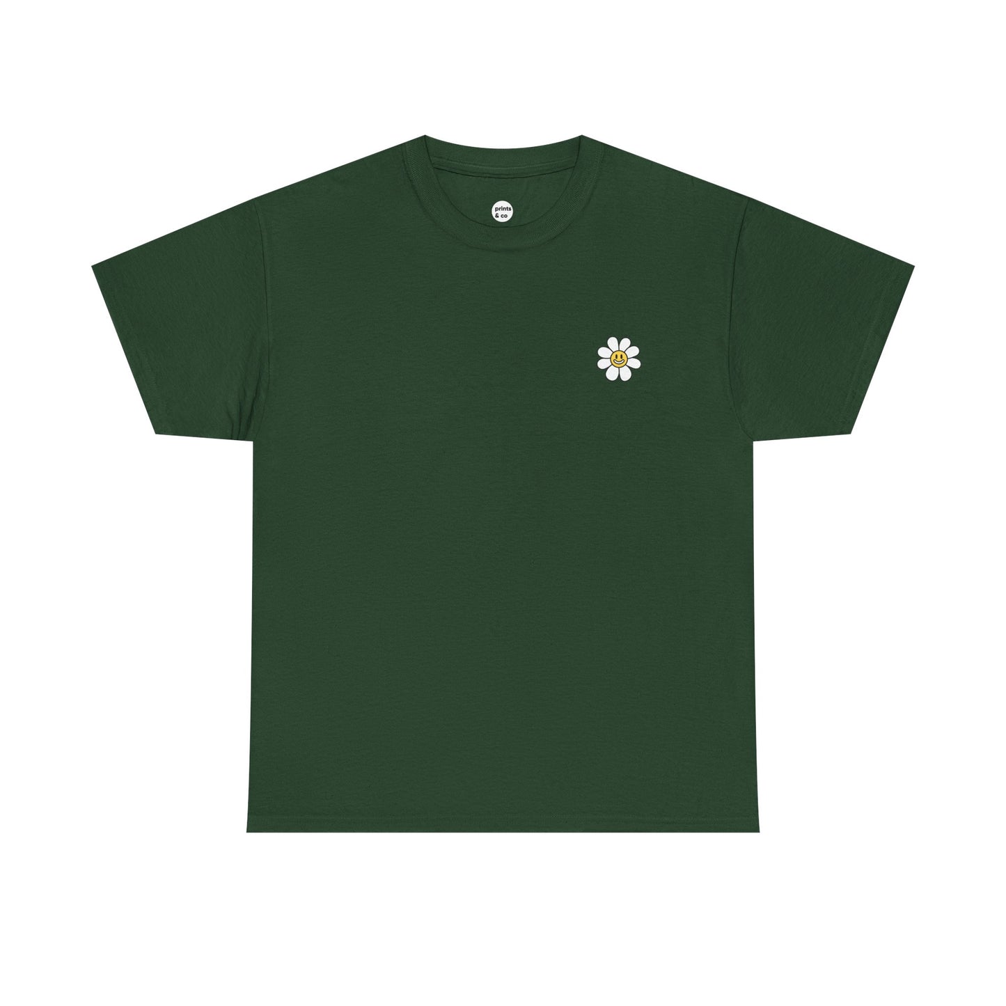 Smiley Daisy Unisex Cotton Tee