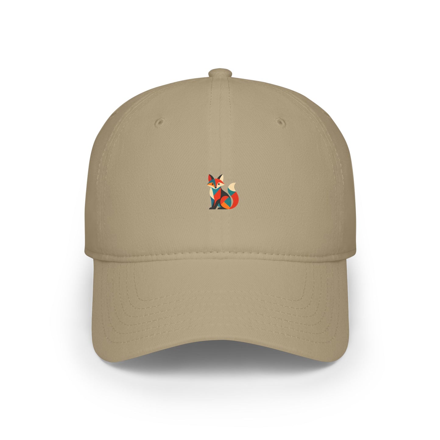 Geometric Fox Baseball Hat