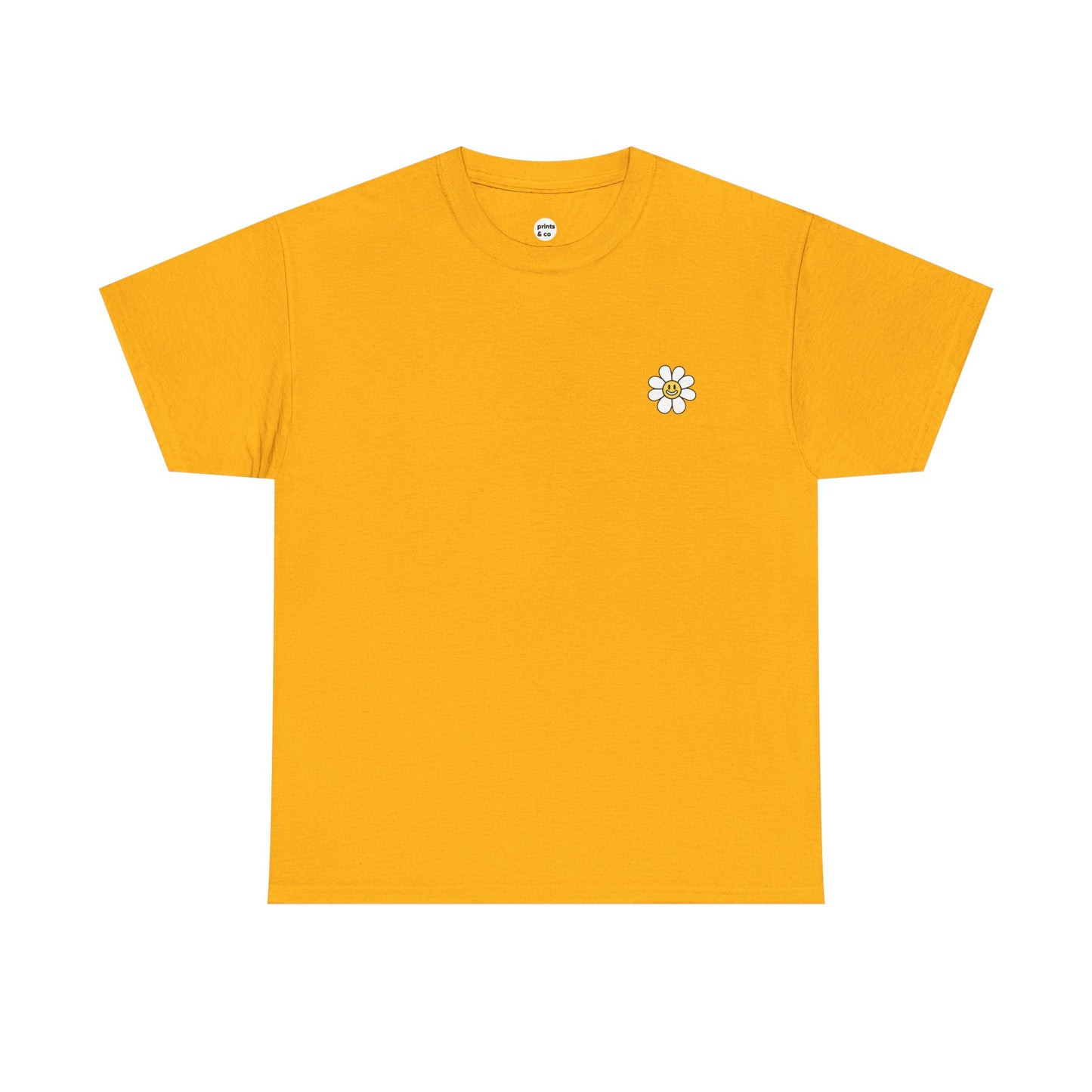 Smiley Daisy Unisex Cotton Tee