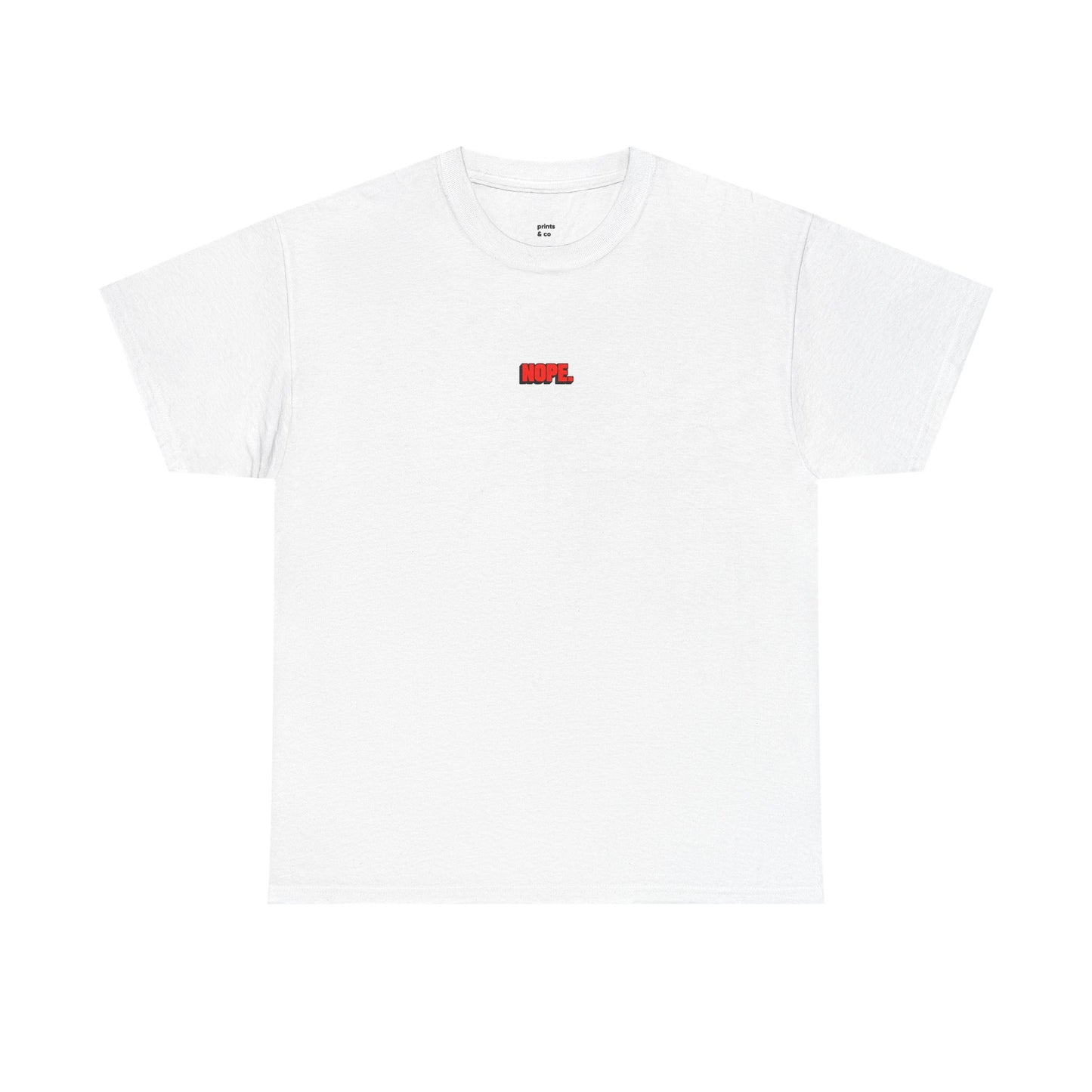 'NOPE.' Unisex Cotton Tee