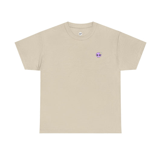 Cute Purple Skull Unisex Cotton Tee