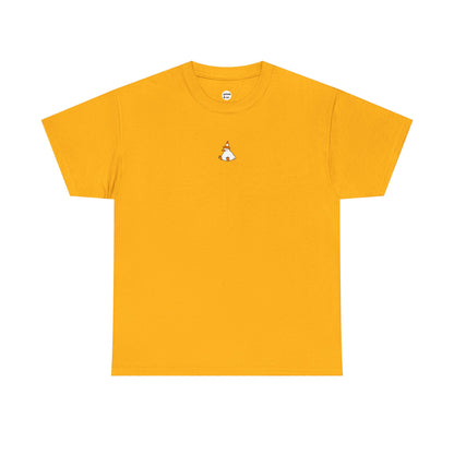 Duck with a Orange Traffic Cone Unisex Cotton Tee