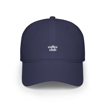 Coffee Club Baseball Hat