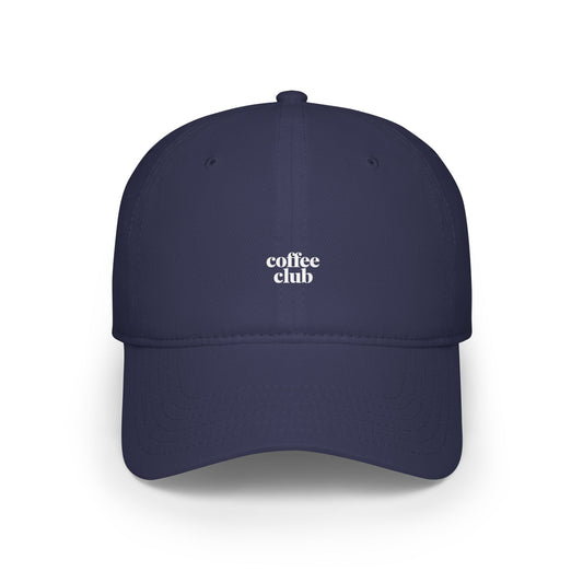 Coffee Club Baseball Hat