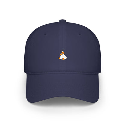 Duck With Orange Traffic Cone Baseball Hat