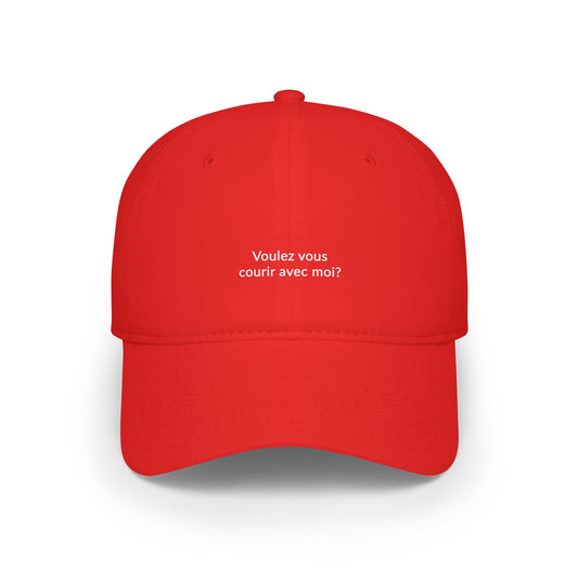 Voulez Vous Courir Avec Moi Baseball Hat