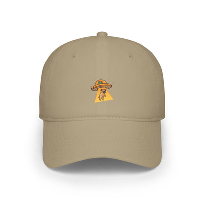 Alien Abducts Pug Baseball Hat