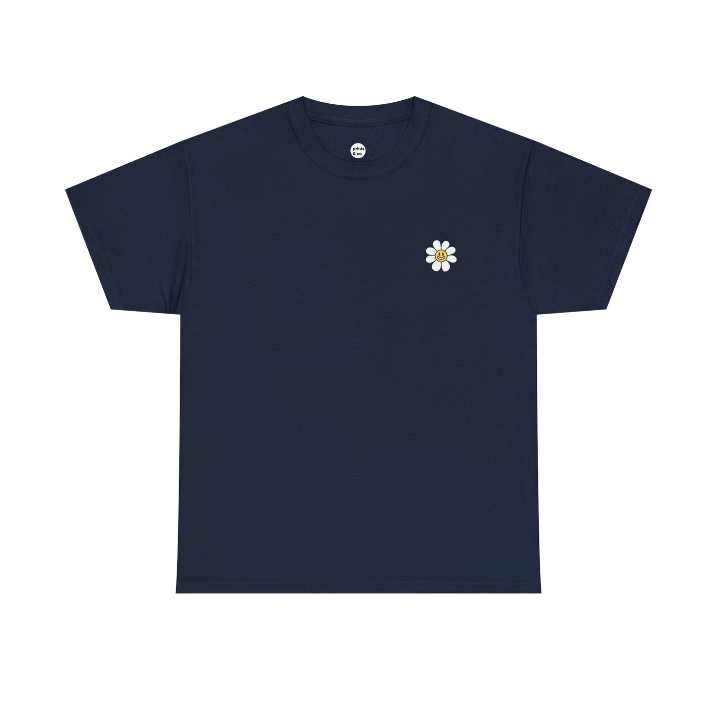 Smiley Daisy Unisex Cotton Tee