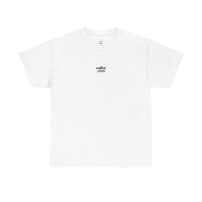 Coffee Club Unisex Cotton Tee