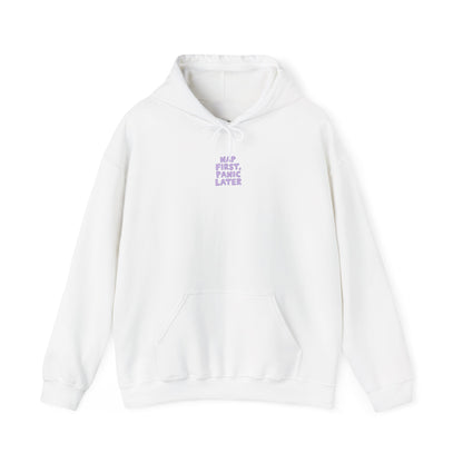 Nap First, Panic Later Unisex Hoodie