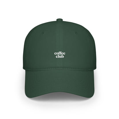 Coffee Club Baseball Hat
