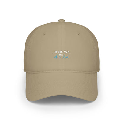 Life Is Pain Au Chocolat Baseball Hat